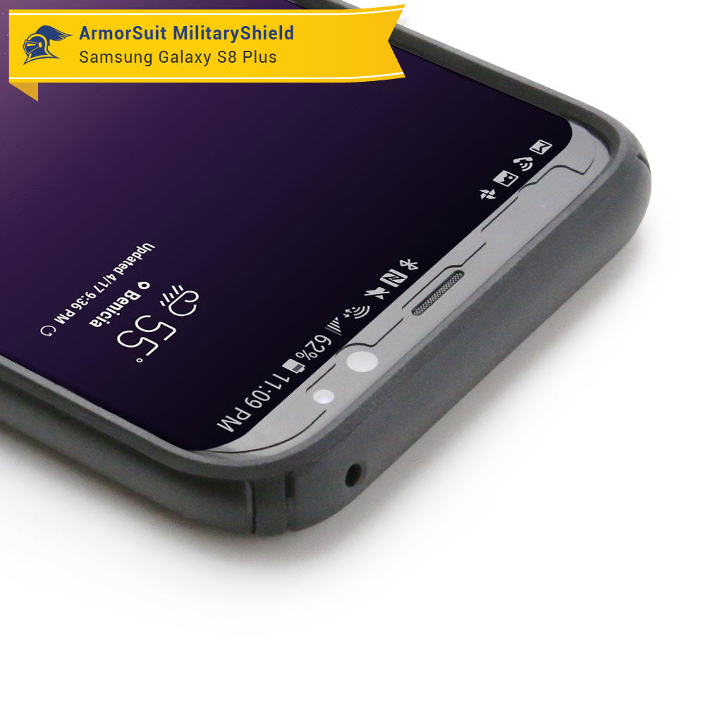 [2-Pack] Samsung Galaxy S8 Plus Case-Friendly Screen Protector