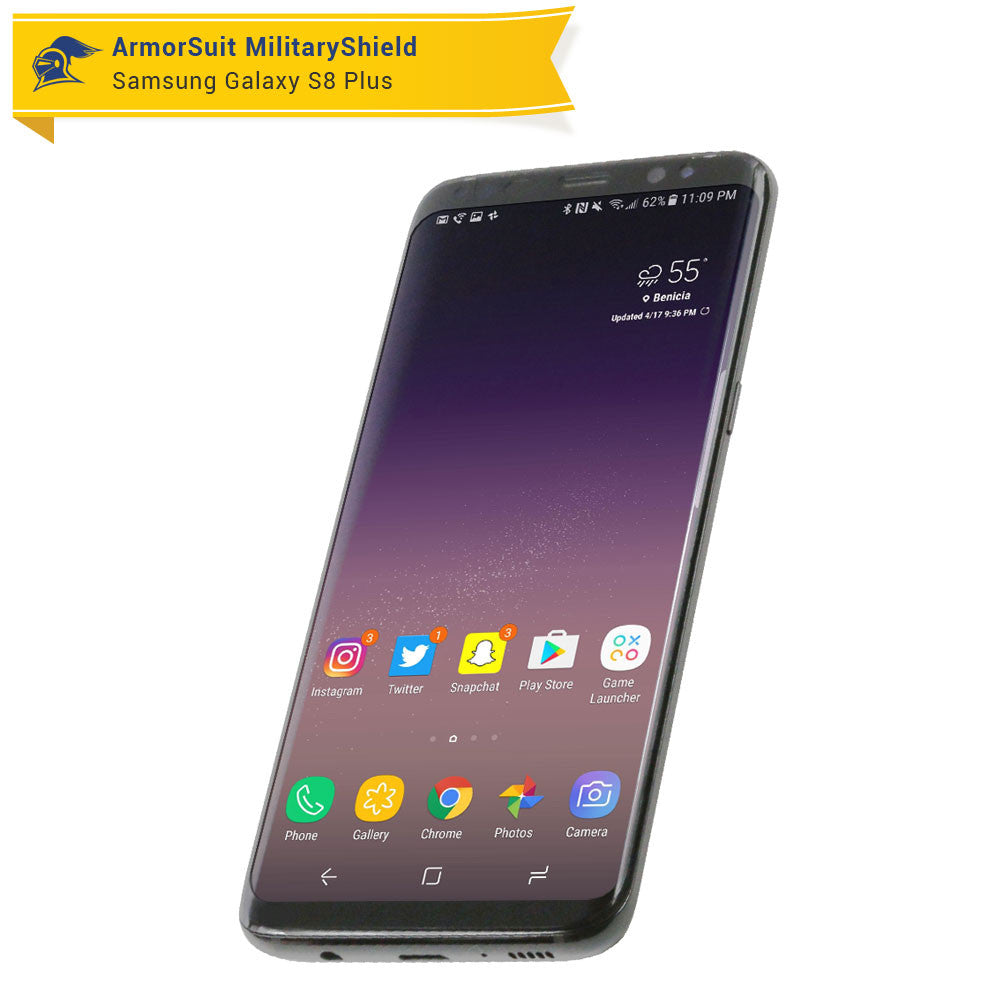 [2-Pack] Samsung Galaxy S8 Plus Screen Protector