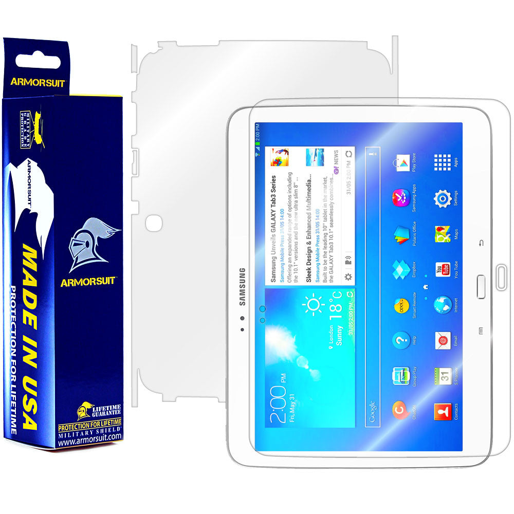 Samsung Galaxy Tab 3 10.1 Full Body Skin Protector