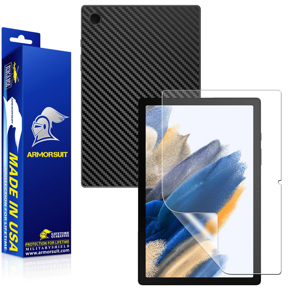 Samsung Galaxy Tab A8 10.5" (2022) Black-Carbon Fiber Skin