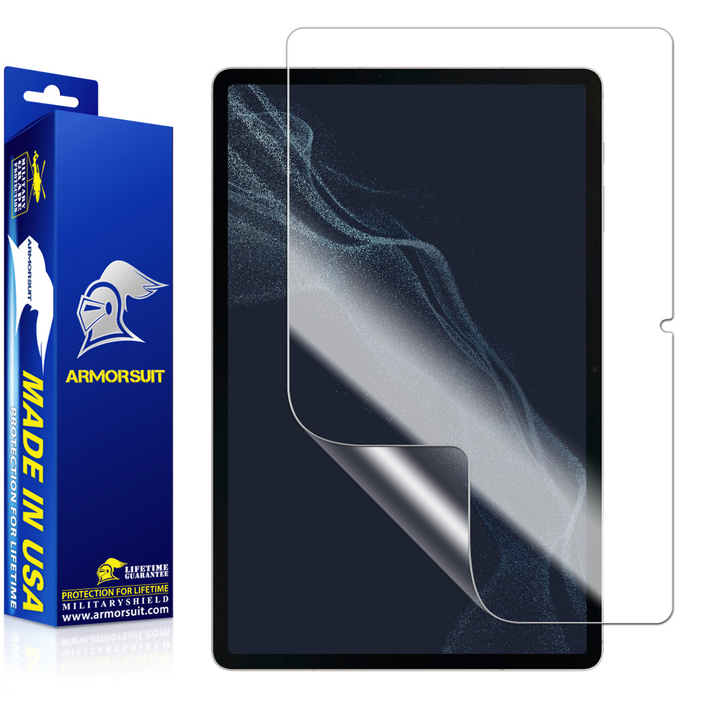 ArmorSuit MilitaryShield Screen Protector for Samsung Galaxy Tab S8+ 12.4" (2022) - Max Coverage Anti-Bubble HD Clear Film