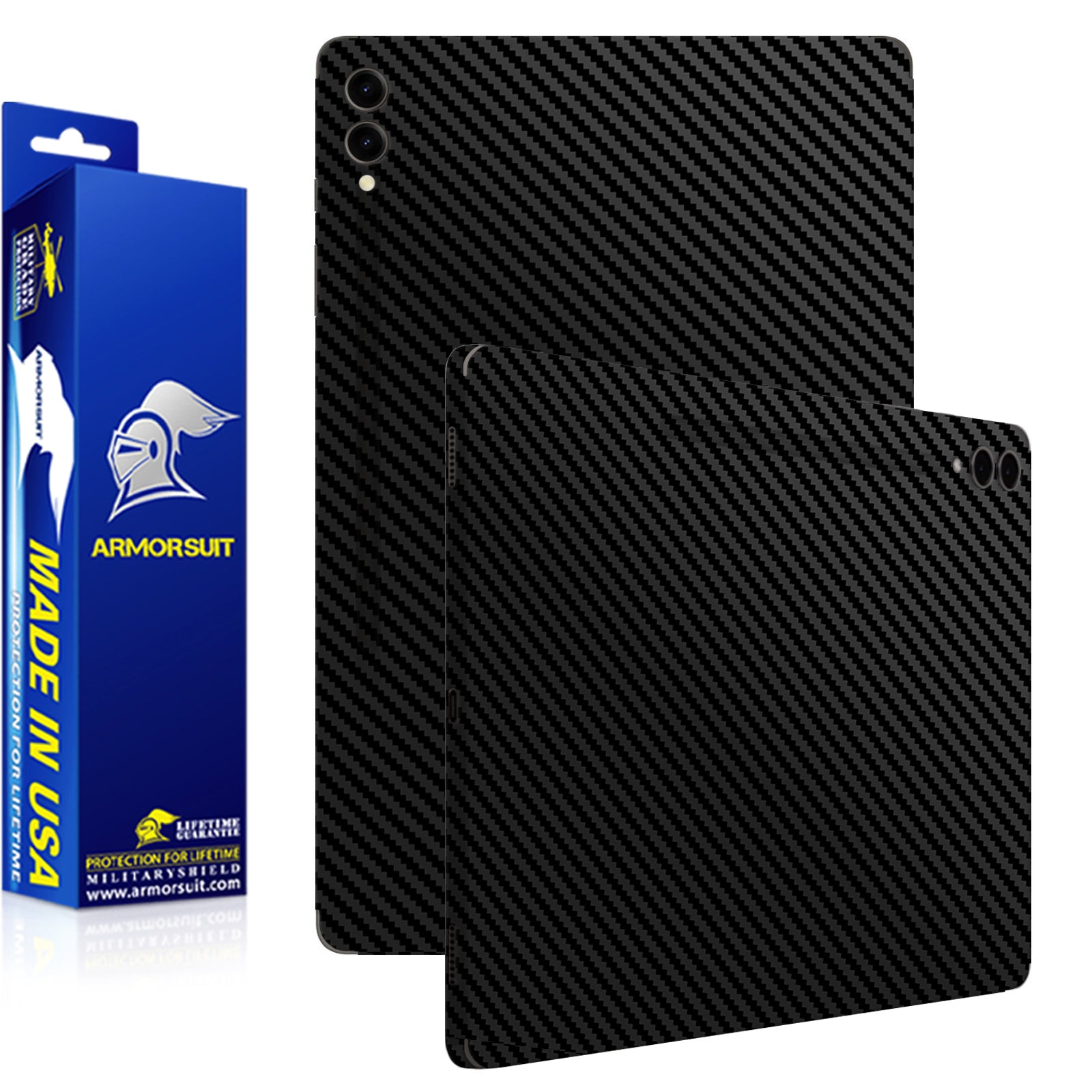 [2 Pack] Armorsuit MilitaryShield Vinyl Skin Wrap Designed for Samsung Galaxy Tab S9+ (2023)