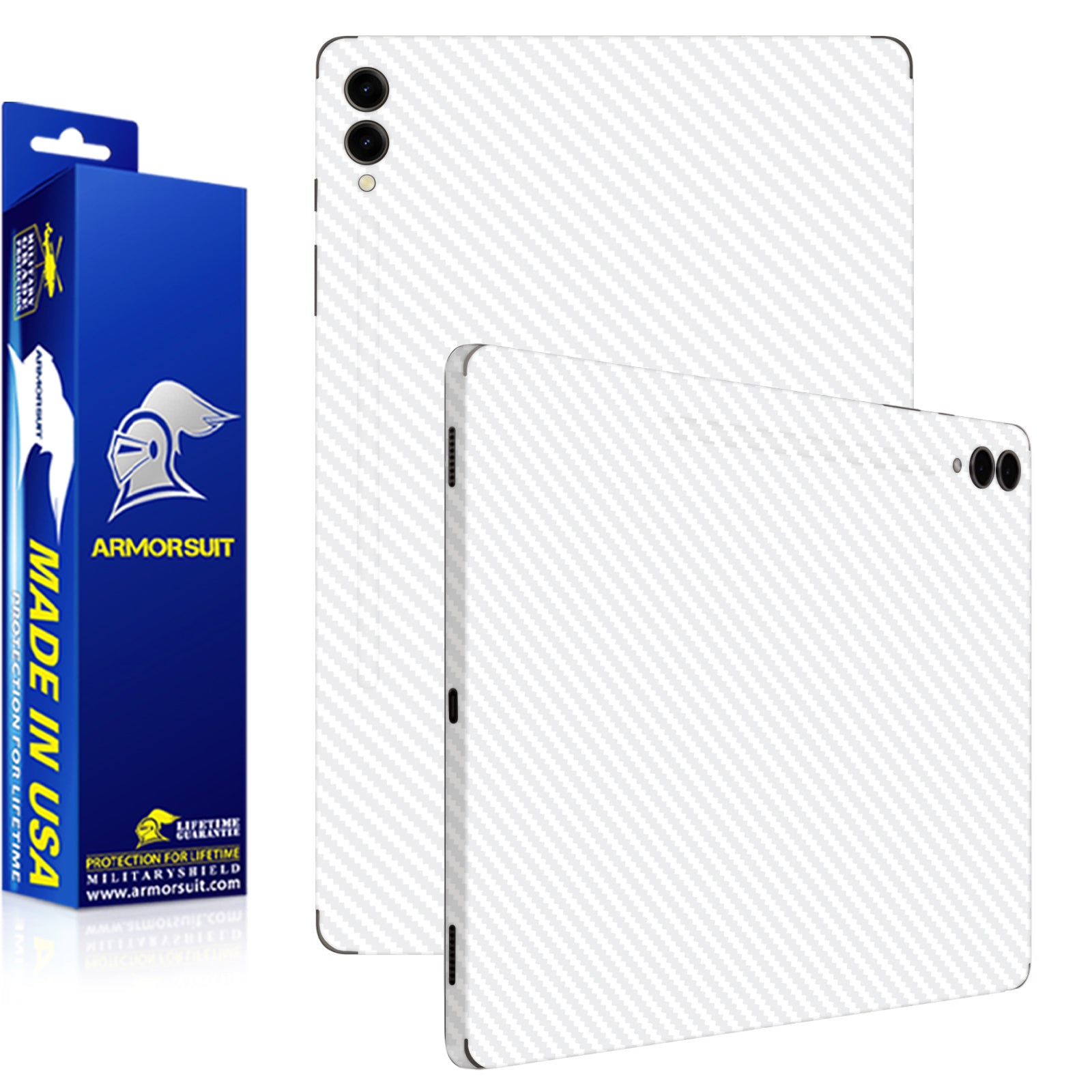[2 Pack] Armorsuit MilitaryShield Vinyl Skin Wrap Designed for Samsung Galaxy Tab S9 Ultra (2023)