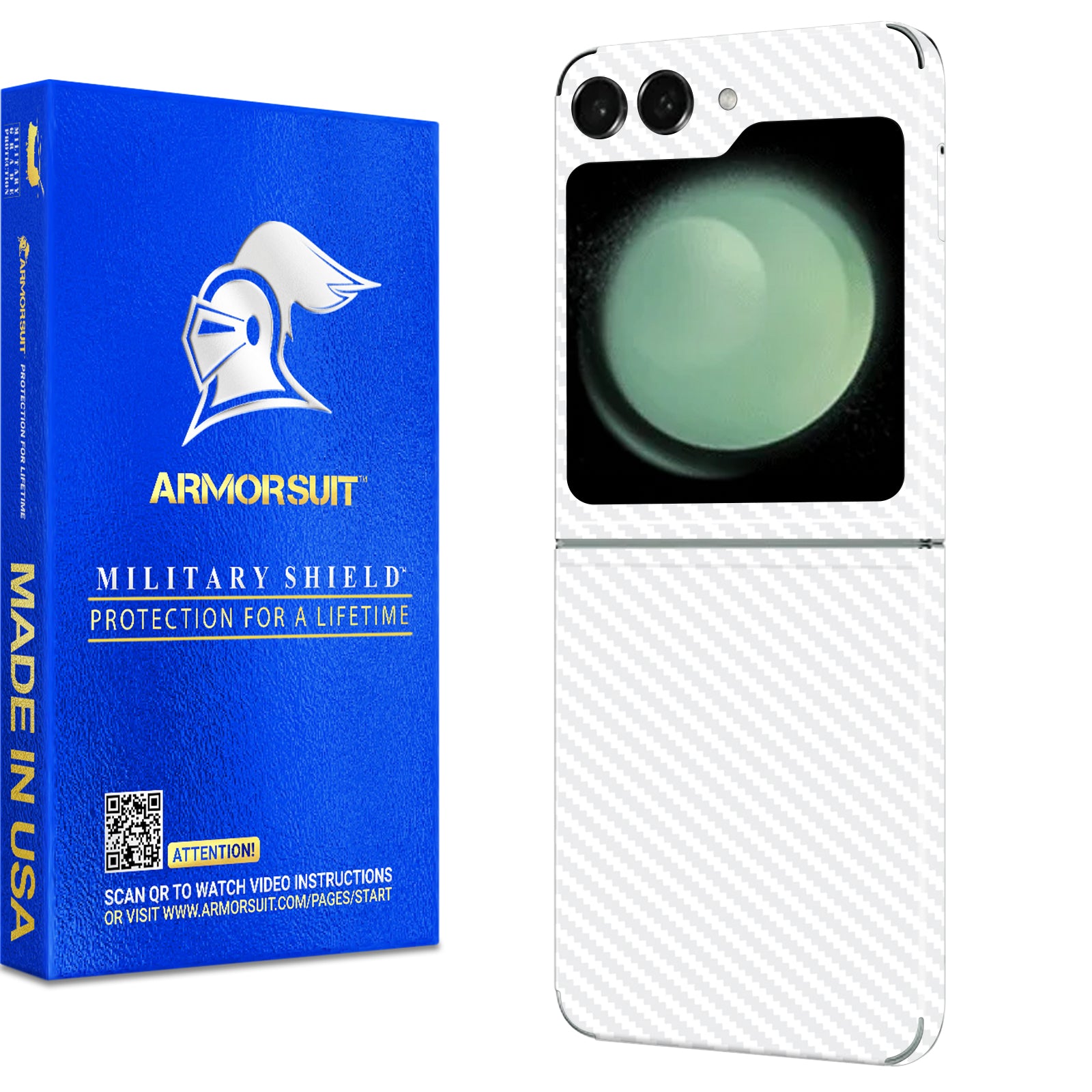 Armorsuit MilitaryShield Vinyl Skin Wrap Designed for Samsung Galaxy Z Flip 5 (2023)