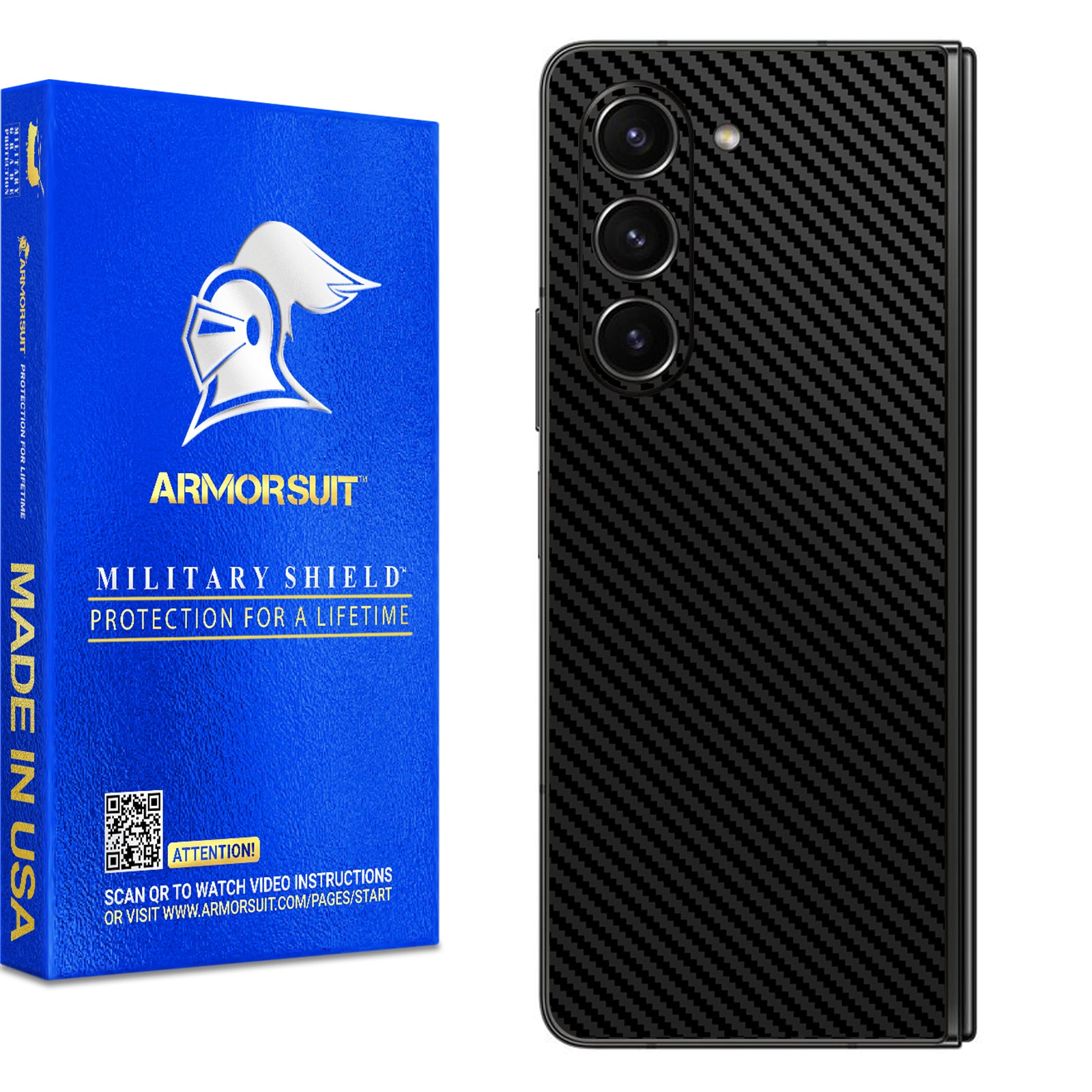 Armorsuit MilitaryShield Vinyl Skin Wrap Designed for Samsung Galaxy Z Fold 5 (2023)