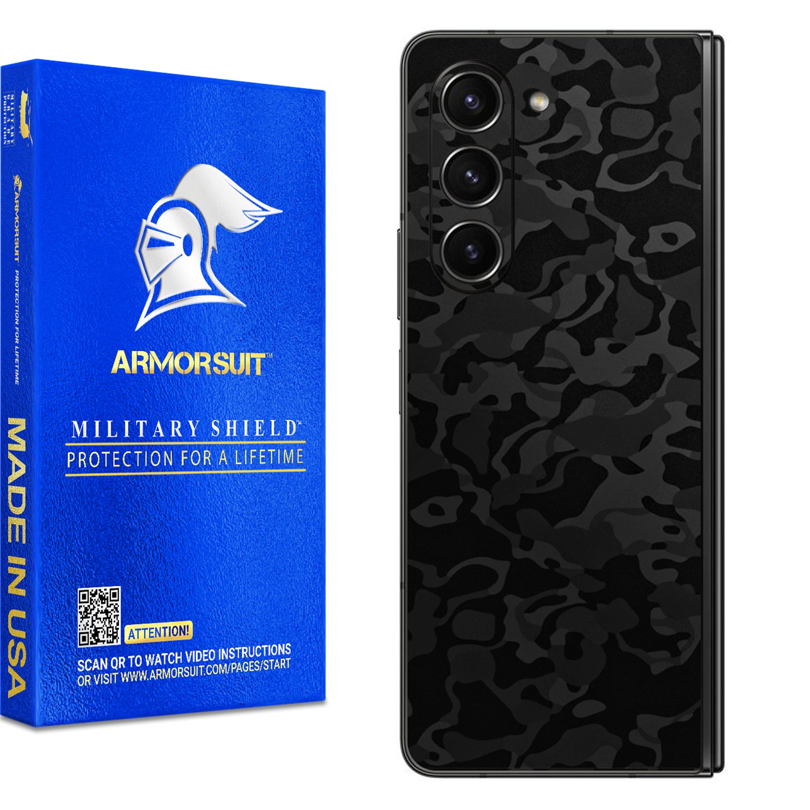 Armorsuit MilitaryShield Vinyl Skin Wrap Designed for Samsung Galaxy Z Fold 5 (2023)