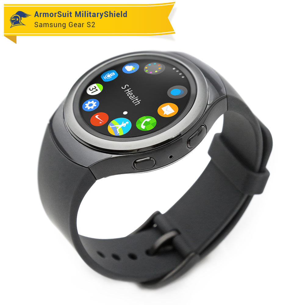 Samsung Gear S2 Screen Protector + Full Body Skin Protector