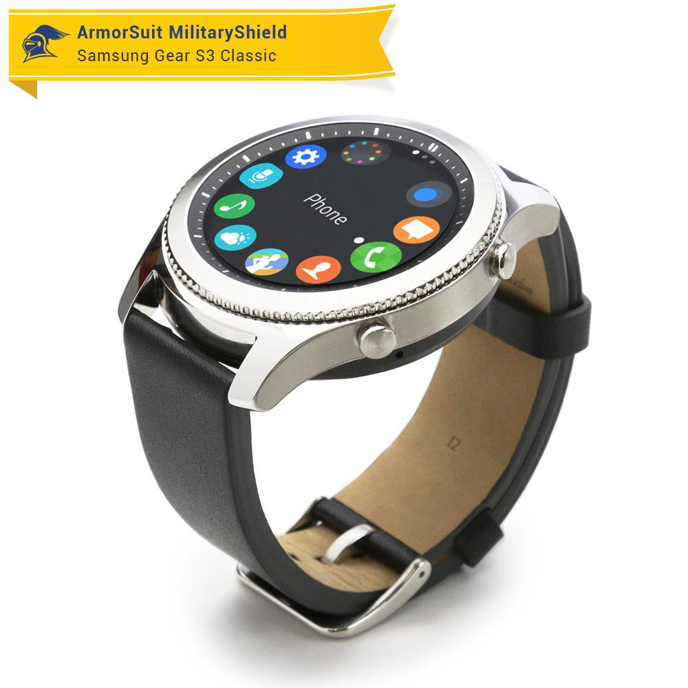 Samsung Gear S3 Classic Screen Protector + Full Body Skin Protector
