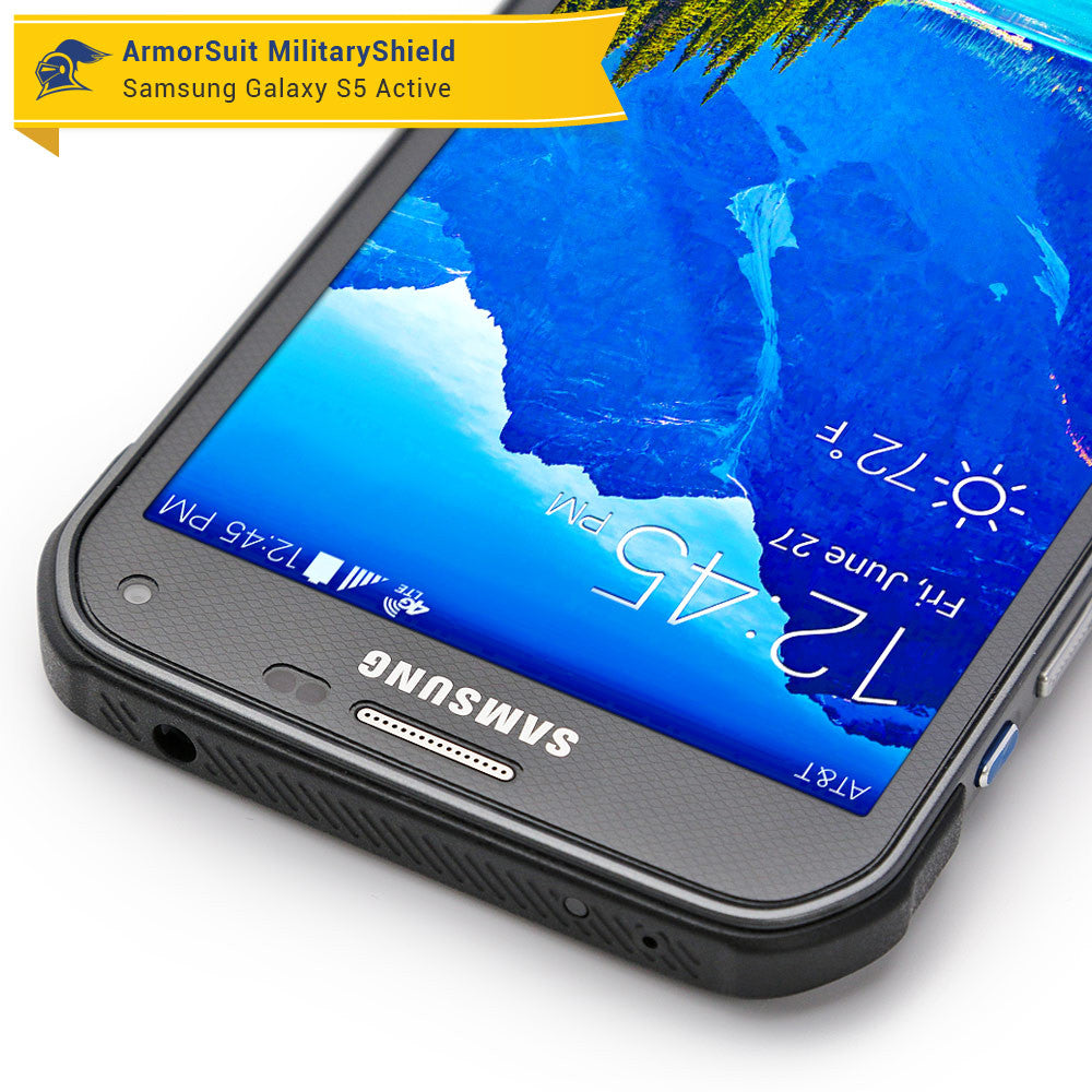 [2-Pack] Samsung Galaxy S5 Active Screen Protector