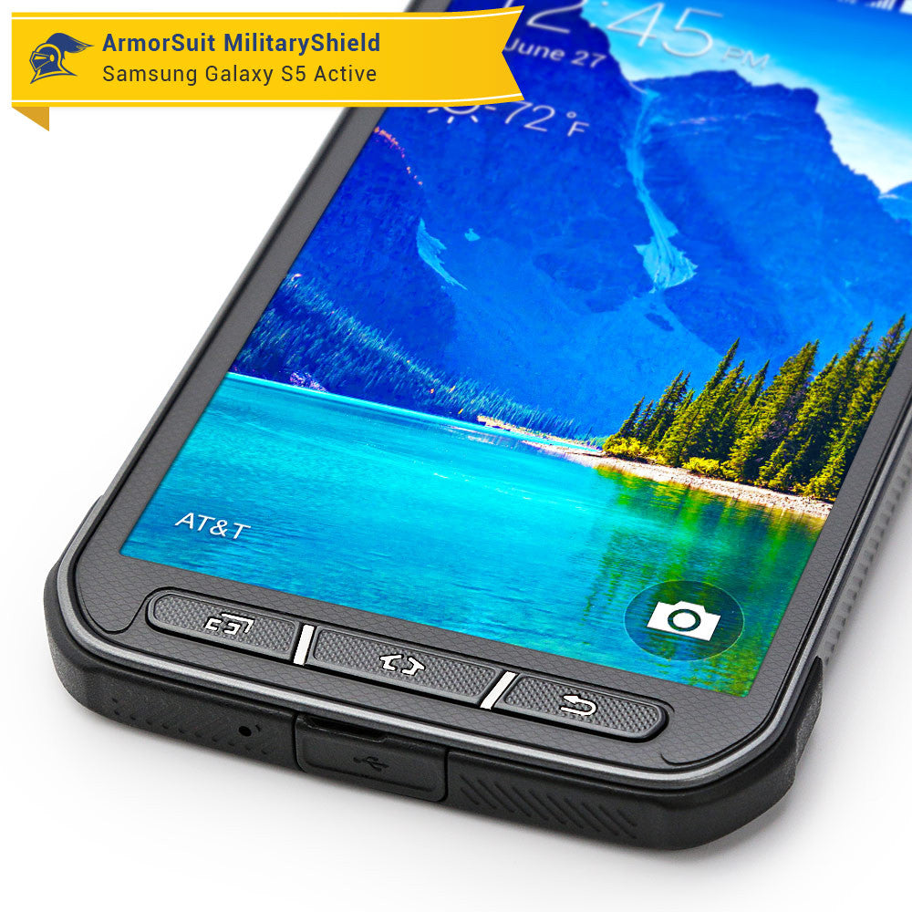 [2-Pack] Samsung Galaxy S5 Active Screen Protector