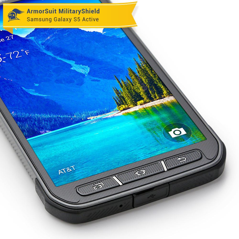 [2-Pack] Samsung Galaxy S5 Active Screen Protector