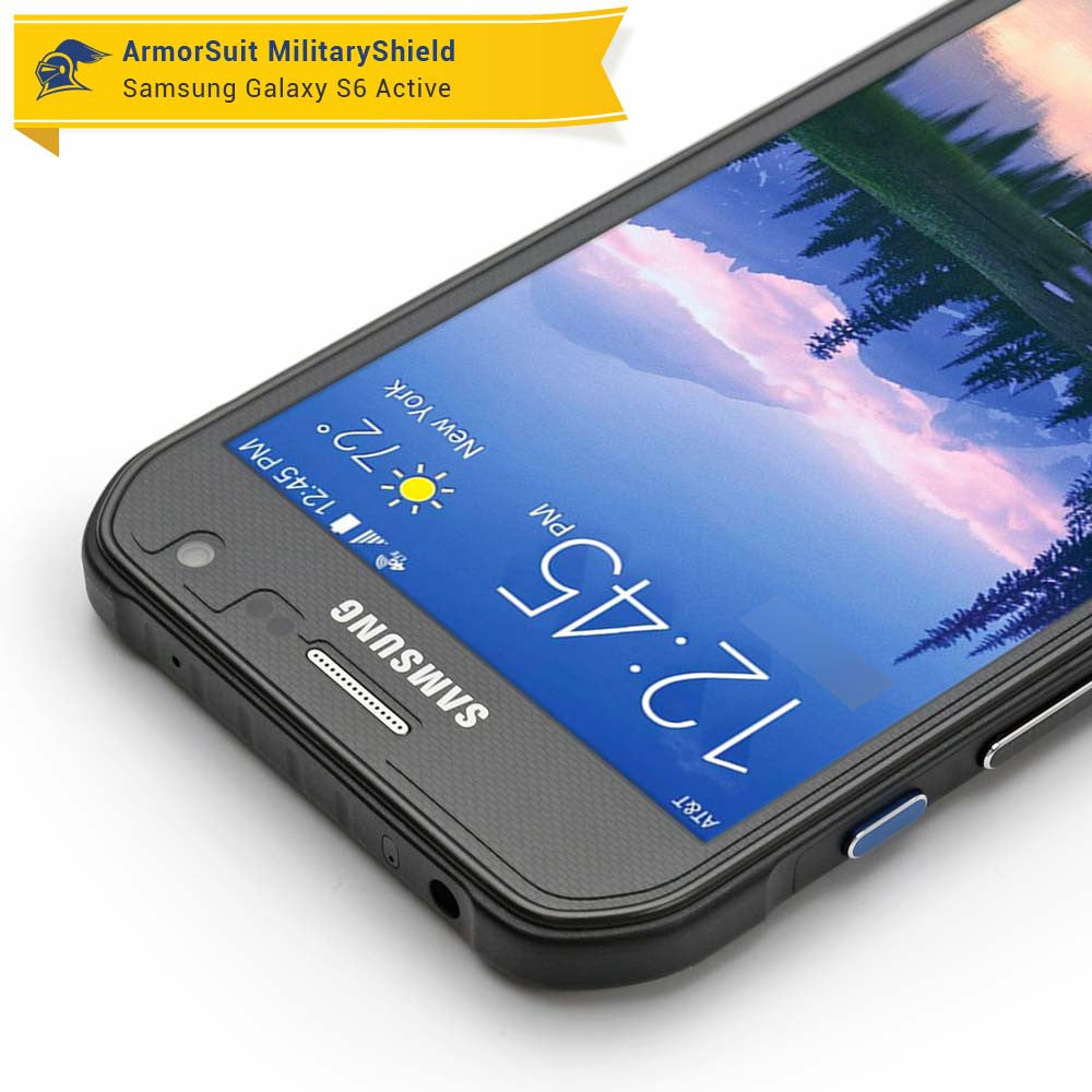 [2-Pack] Samsung Galaxy S6 Active Screen Protector (Case-Friendly)