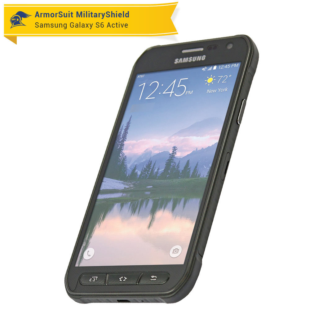 [2-Pack] Samsung Galaxy S6 Active Anti-Glare (Matte) Screen Protector
