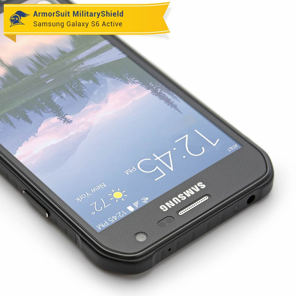 [2-Pack] Samsung Galaxy S6 Active Anti-Glare (Matte) Screen Protector