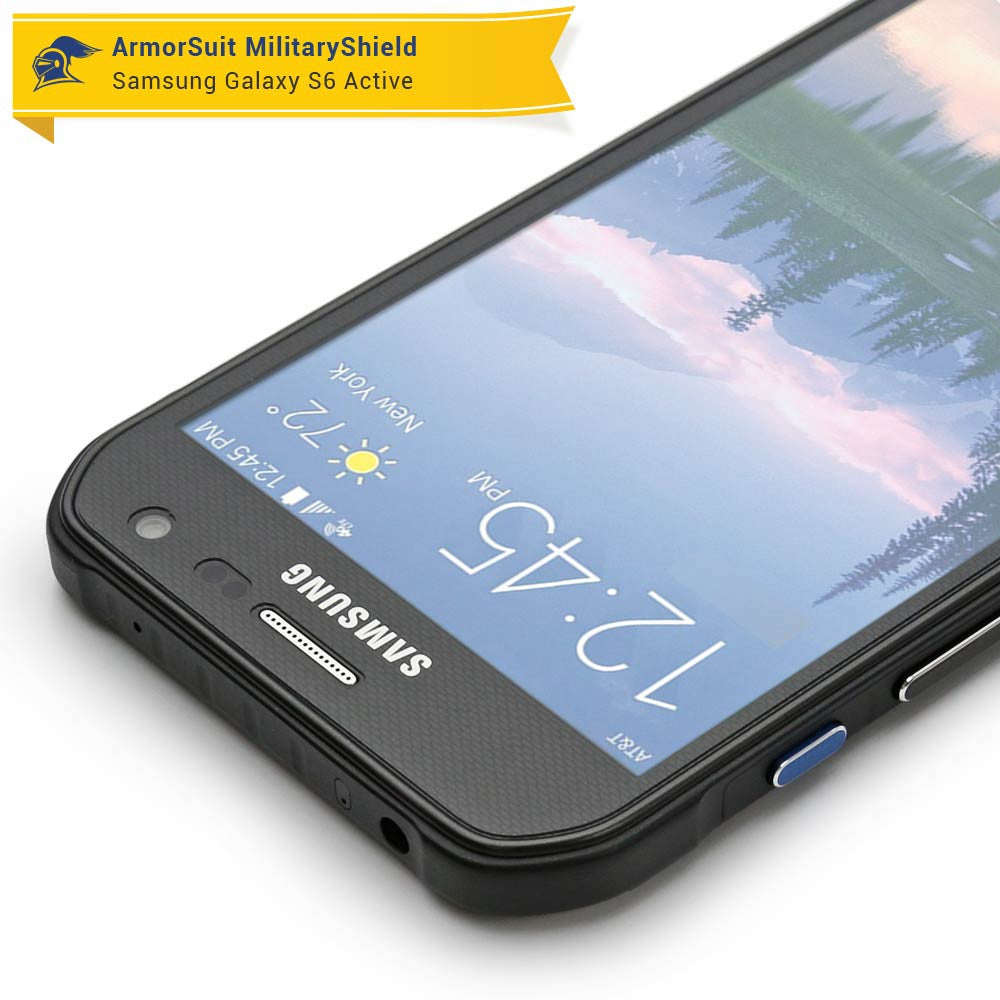 [2-Pack] Samsung Galaxy S6 Active Anti-Glare (Matte) Screen Protector