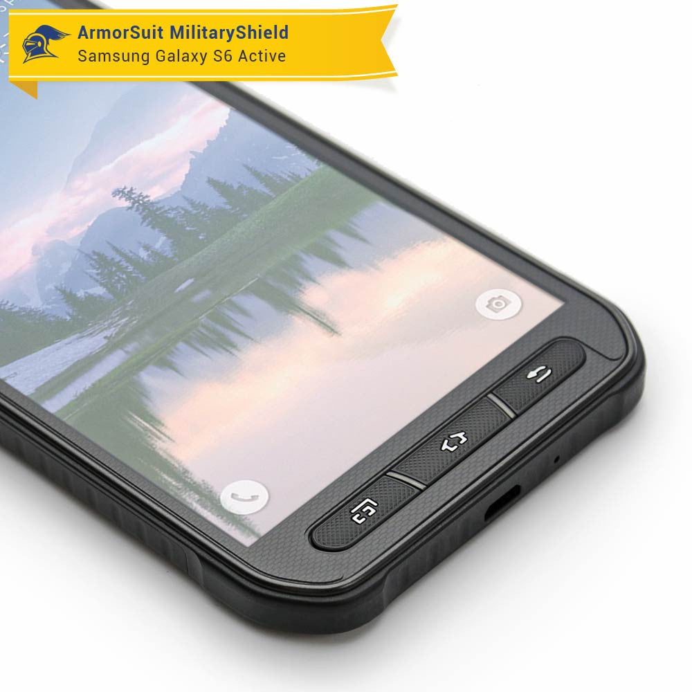 [2-Pack] Samsung Galaxy S6 Active Anti-Glare (Matte) Screen Protector