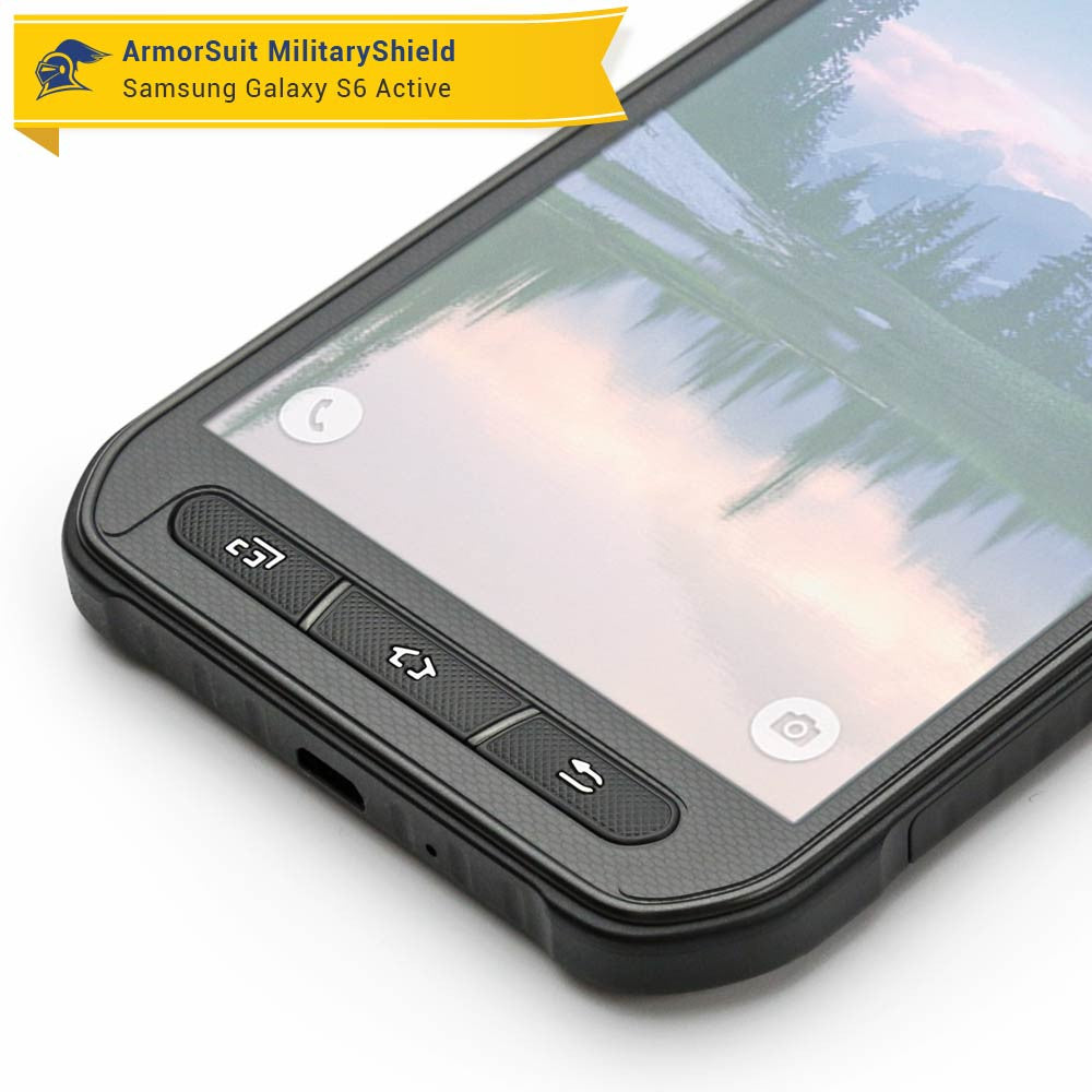 [2-Pack] Samsung Galaxy S6 Active Anti-Glare (Matte) Screen Protector
