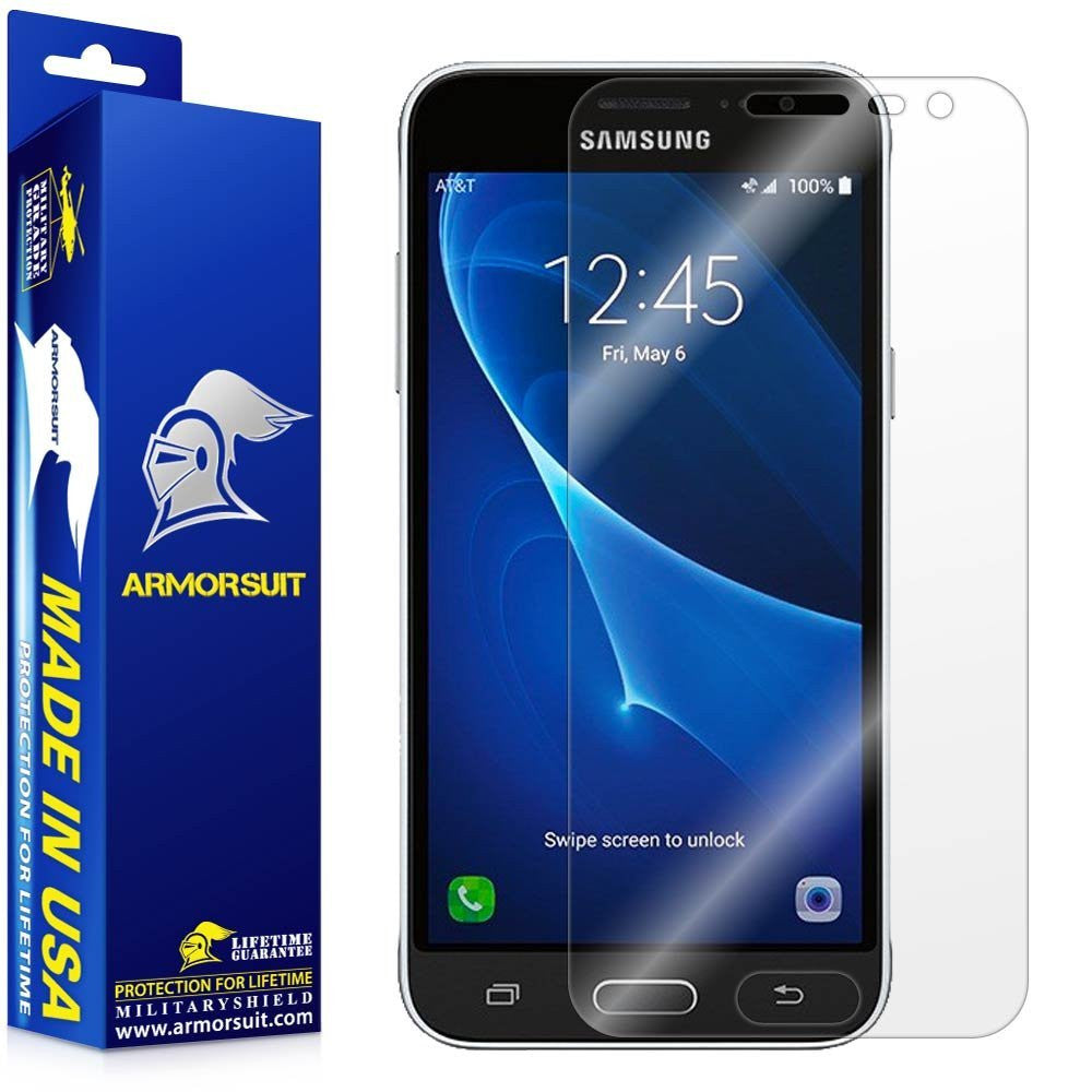 [2 Pack] ArmorSuit Samsung Galaxy Express Prime 2 (2017) Max-Coverage Anti-Bubble Clear Film