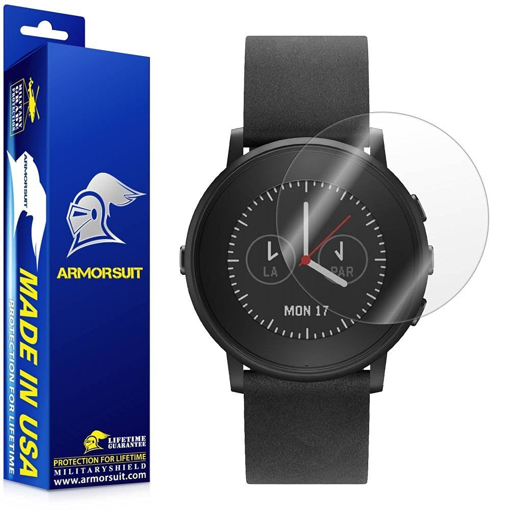 Pebble Time Round 14mm/20mm Screen Protector (2-Pack)