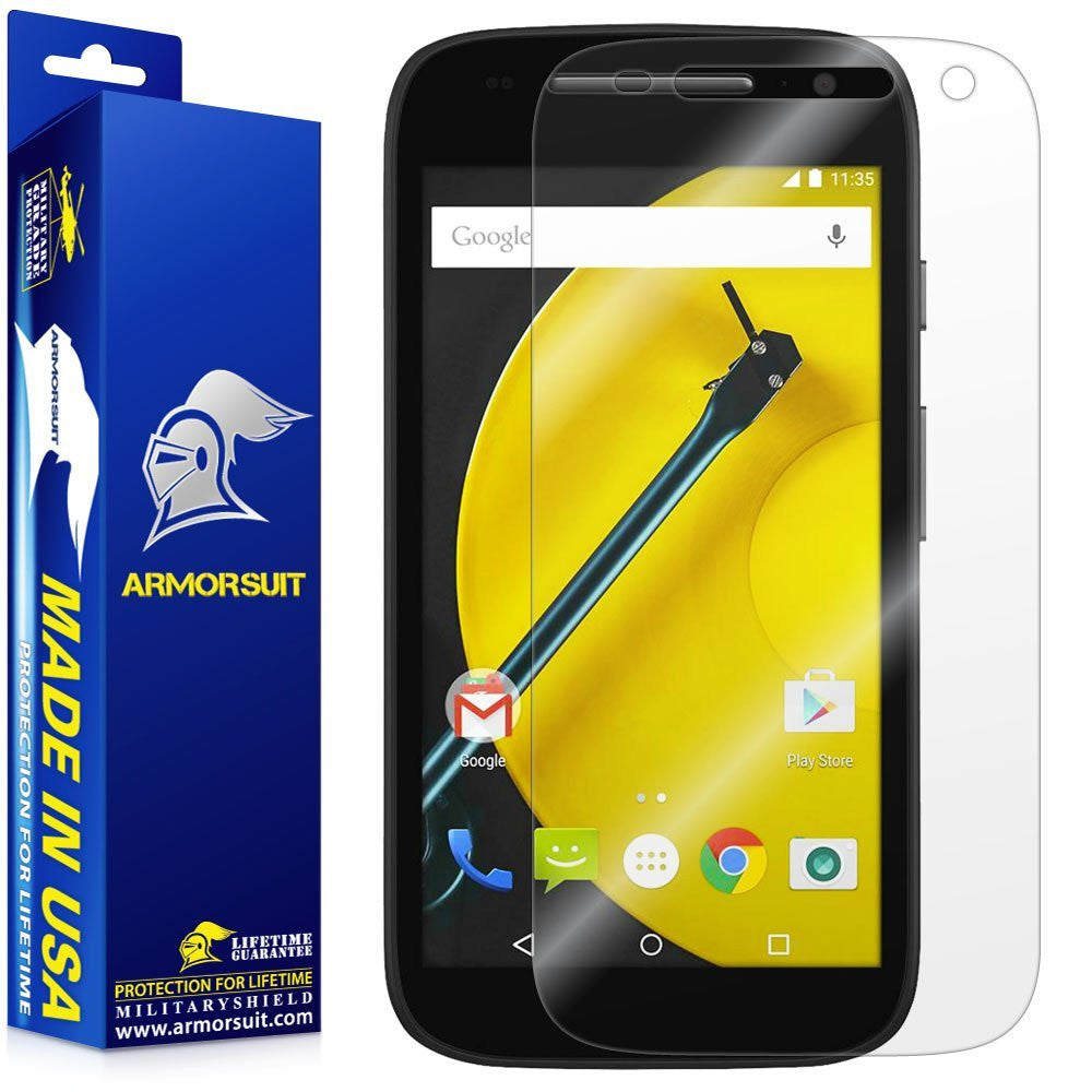 [2 Pack] Motorola Moto E (2nd Gen, 2015) Screen Protector