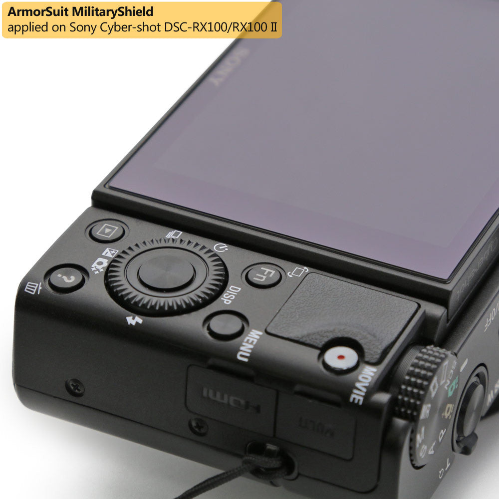Sony DSC-RX100 II / RX100 Camera Screen Protector