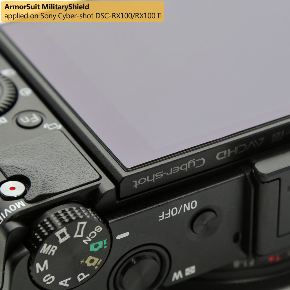 Sony DSC-RX100 II / RX100 Camera Screen Protector