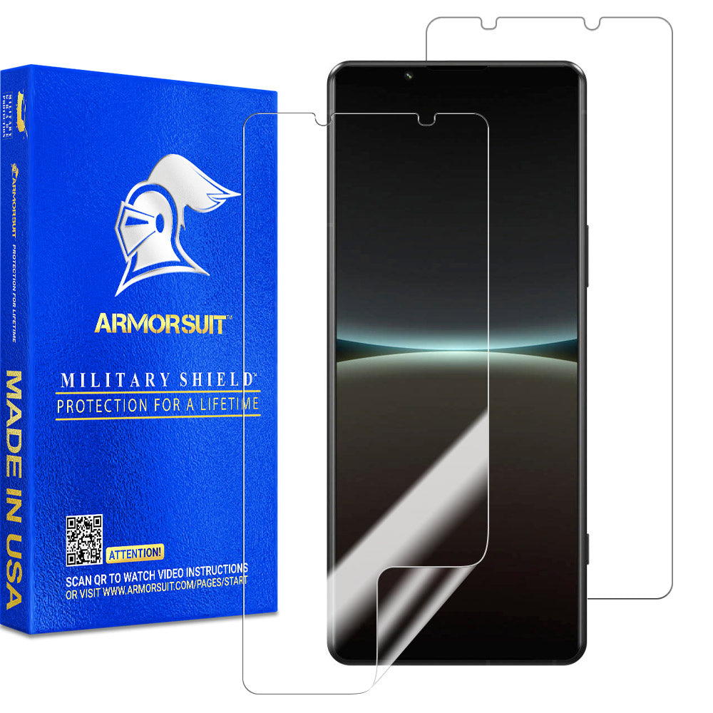 [2 Pack] ArmorSuit MilitaryShield Sony Xperia 5 IV (2022) Case-Friendly Screen Protector