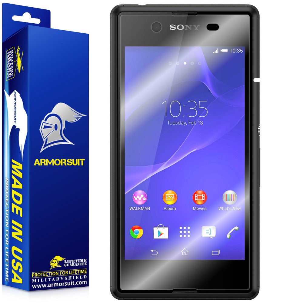 [2-Pack] Sony Xperia E3 Screen Protector (Case-Friendly)