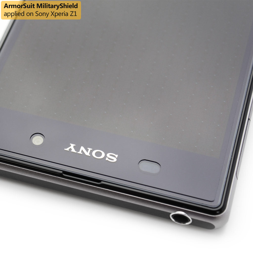 [2-Pack] Sony Xperia Z1 Screen Protector (Case Friendly)