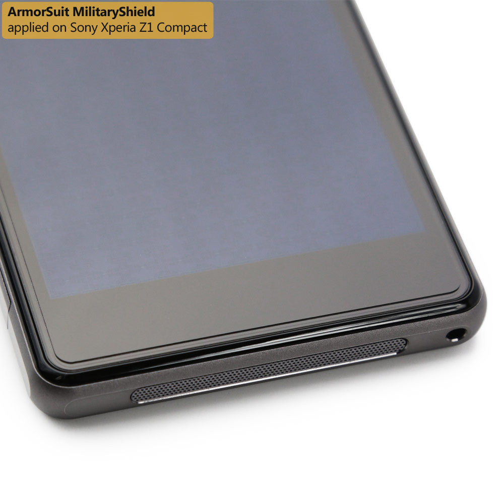 [2-Pack] Sony Xperia Z1 Compact Screen Protector (Case Friendly)