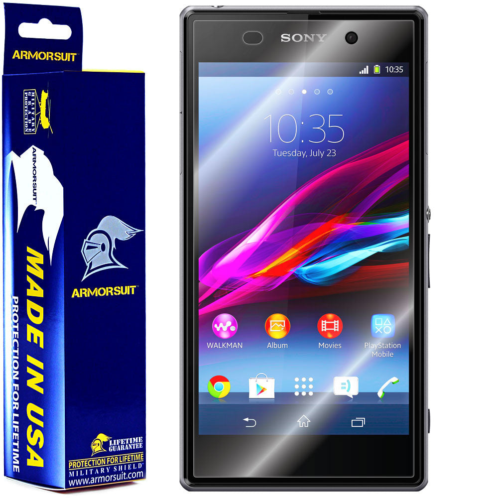 [2-Pack] Sony Xperia Z1 Screen Protector (Case Friendly)