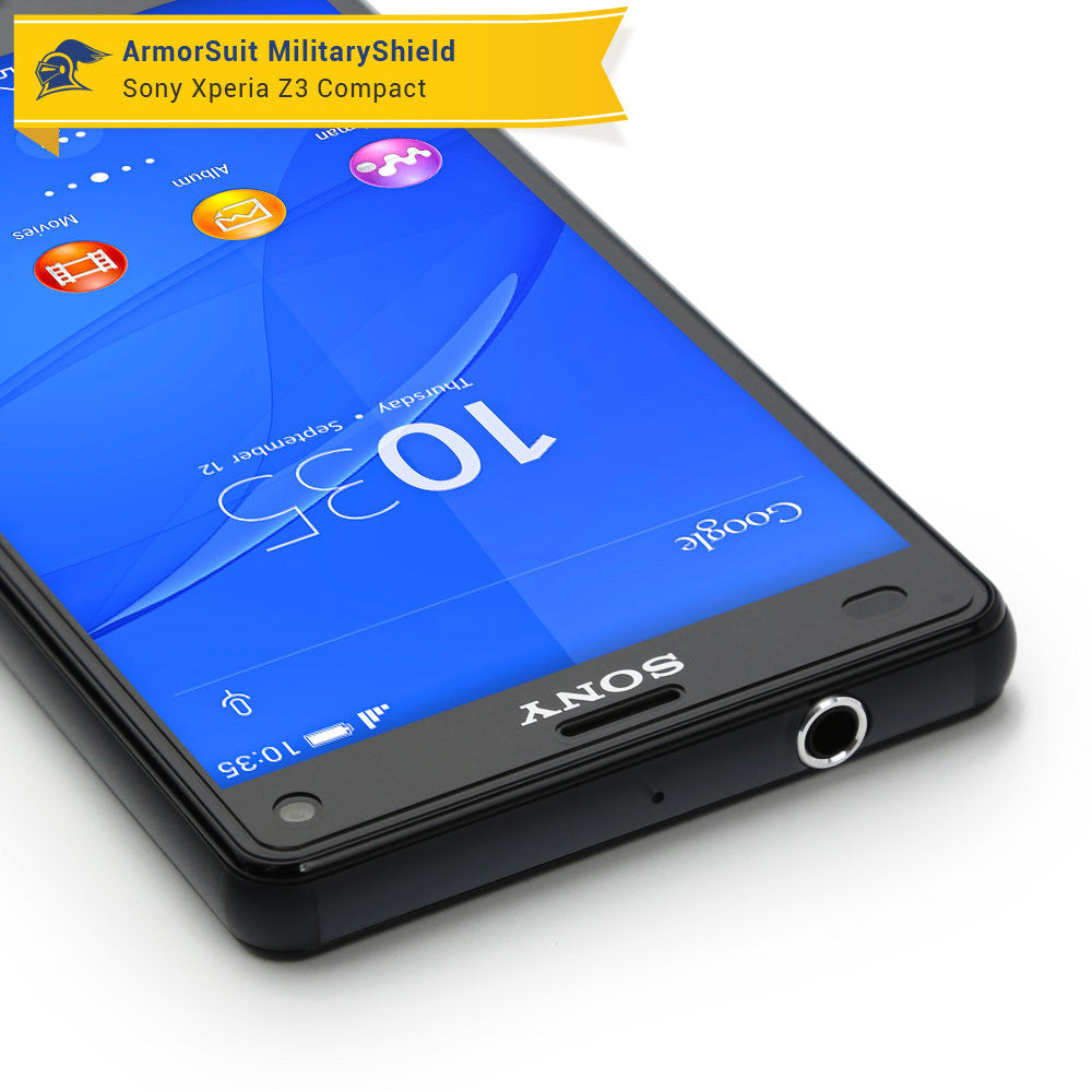 [2-Pack] Sony Xperia Z3 Compact Screen Protector (Case-Friendly)