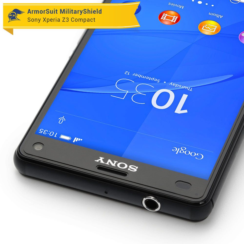 [2-Pack] Sony Xperia Z3 Compact Screen Protector (Case-Friendly)