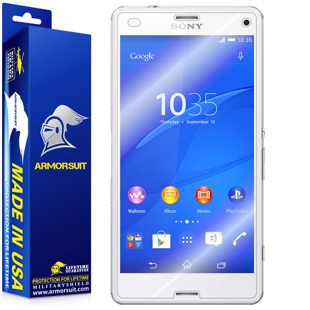 [2-Pack] Sony Xperia Z3 Compact Screen Protector (Case-Friendly)