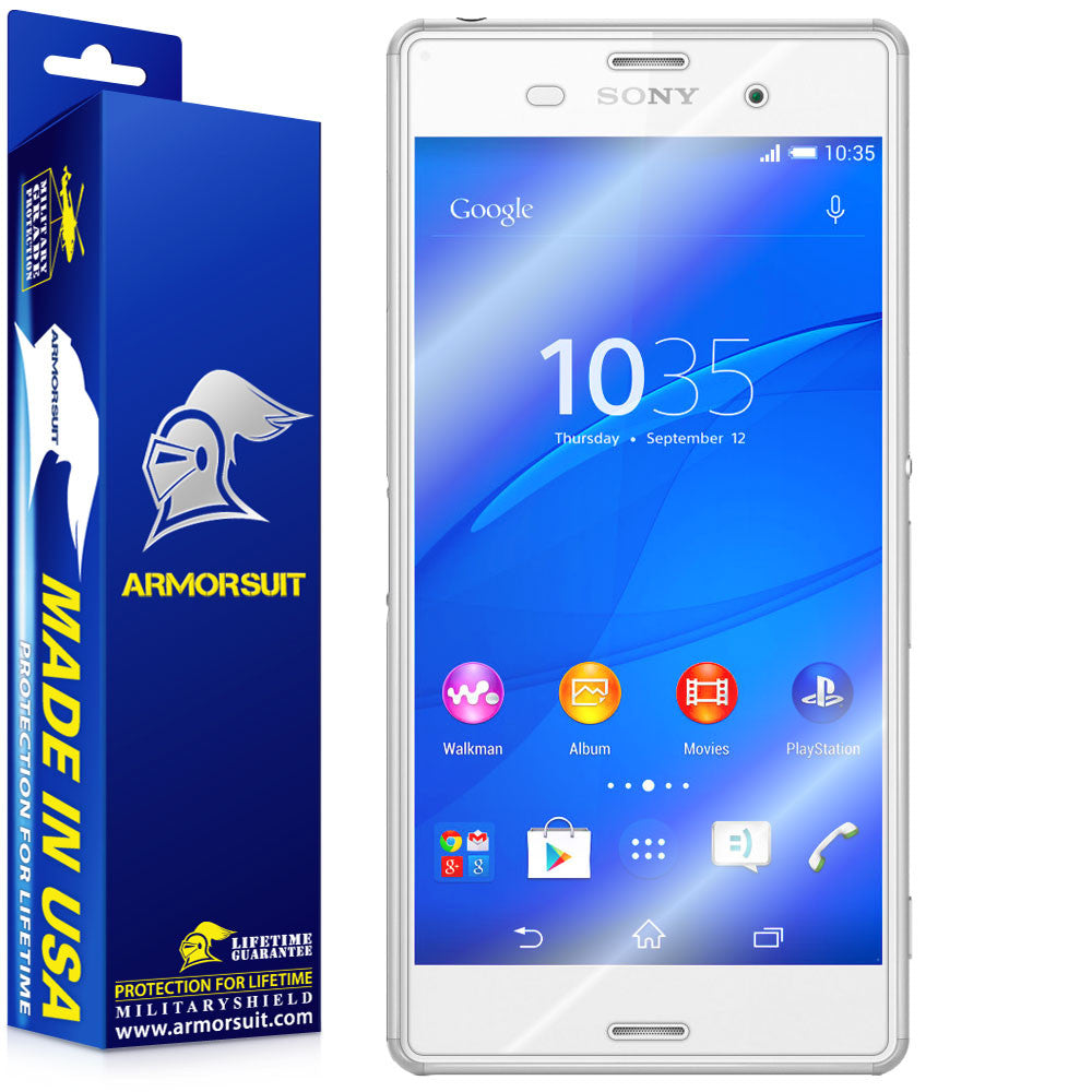 [2-Pack] Sony Xperia Z3 Screen Protector (Case-Friendly)