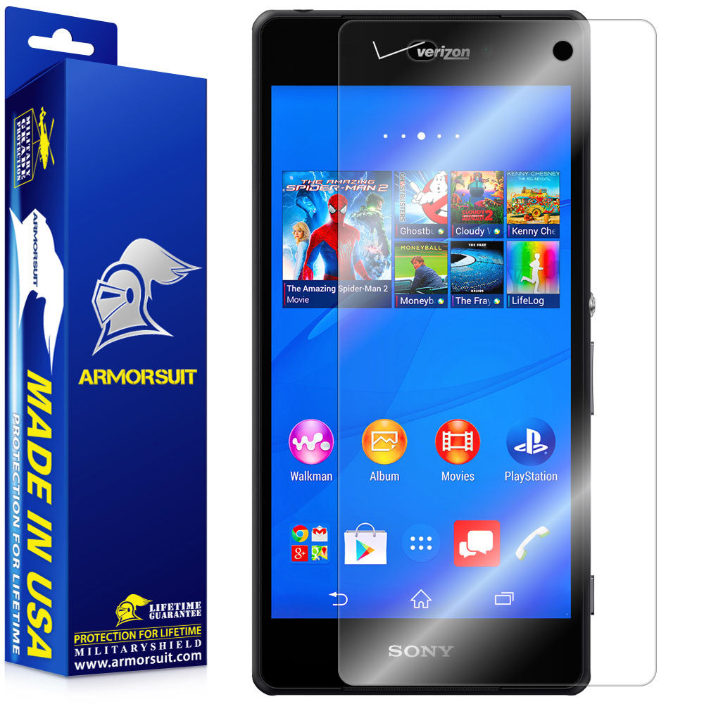 [2-Pack] Sony Xperia Z3V Screen Protector