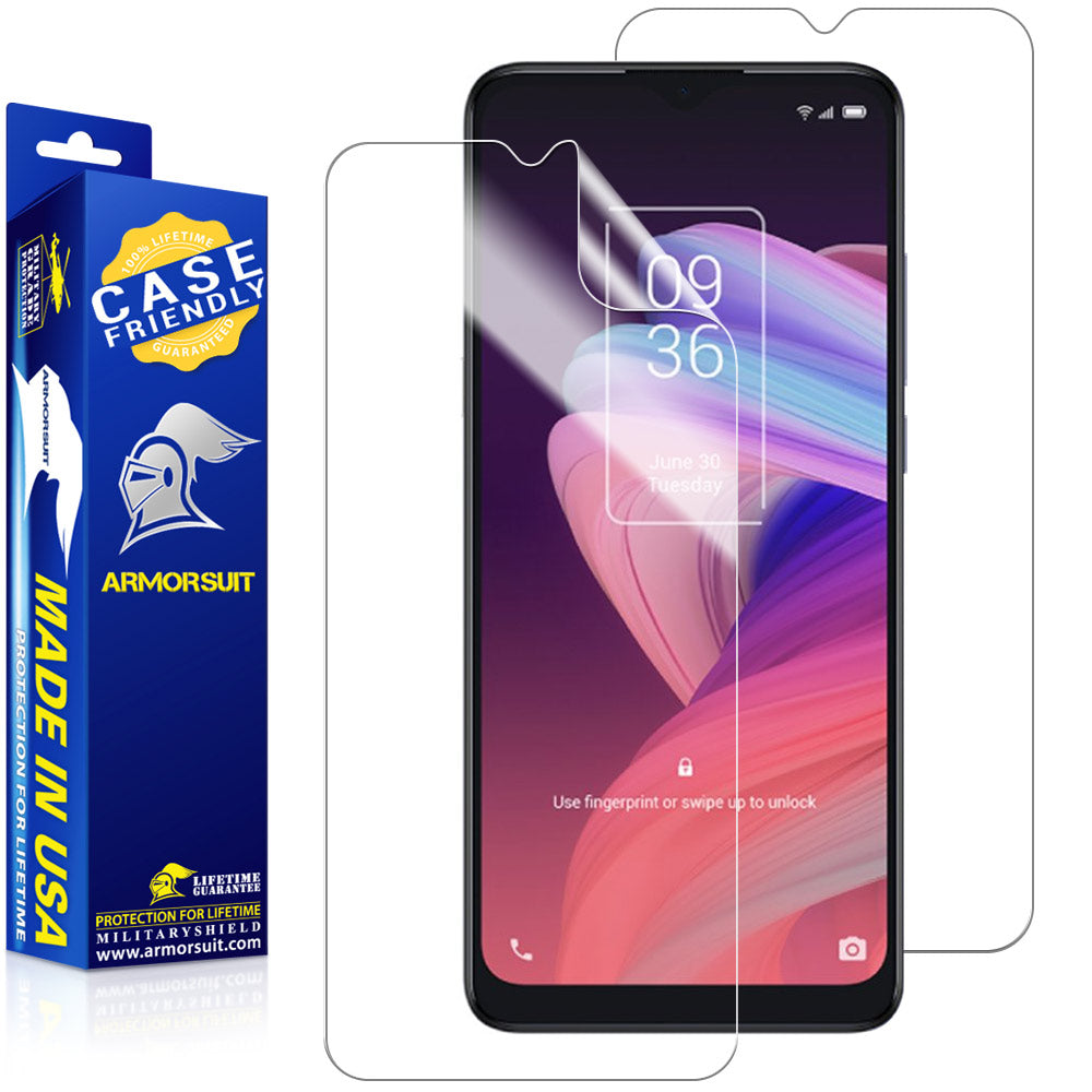[2 Pack] TCL 10 SE Case-Friendly  Screen Protector