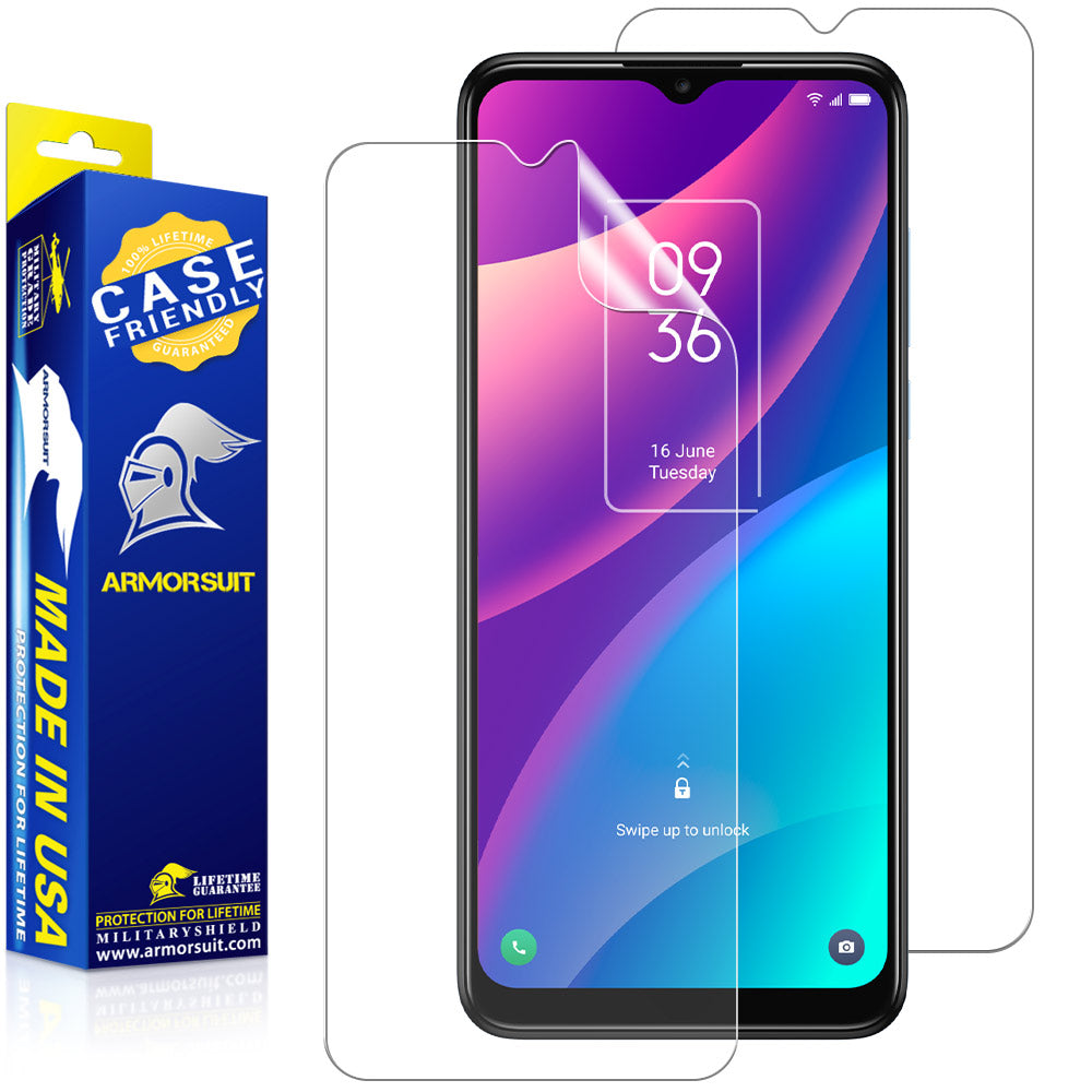 [2 Pack] TCL 30 SE Case-Friendly Matte Screen Protector