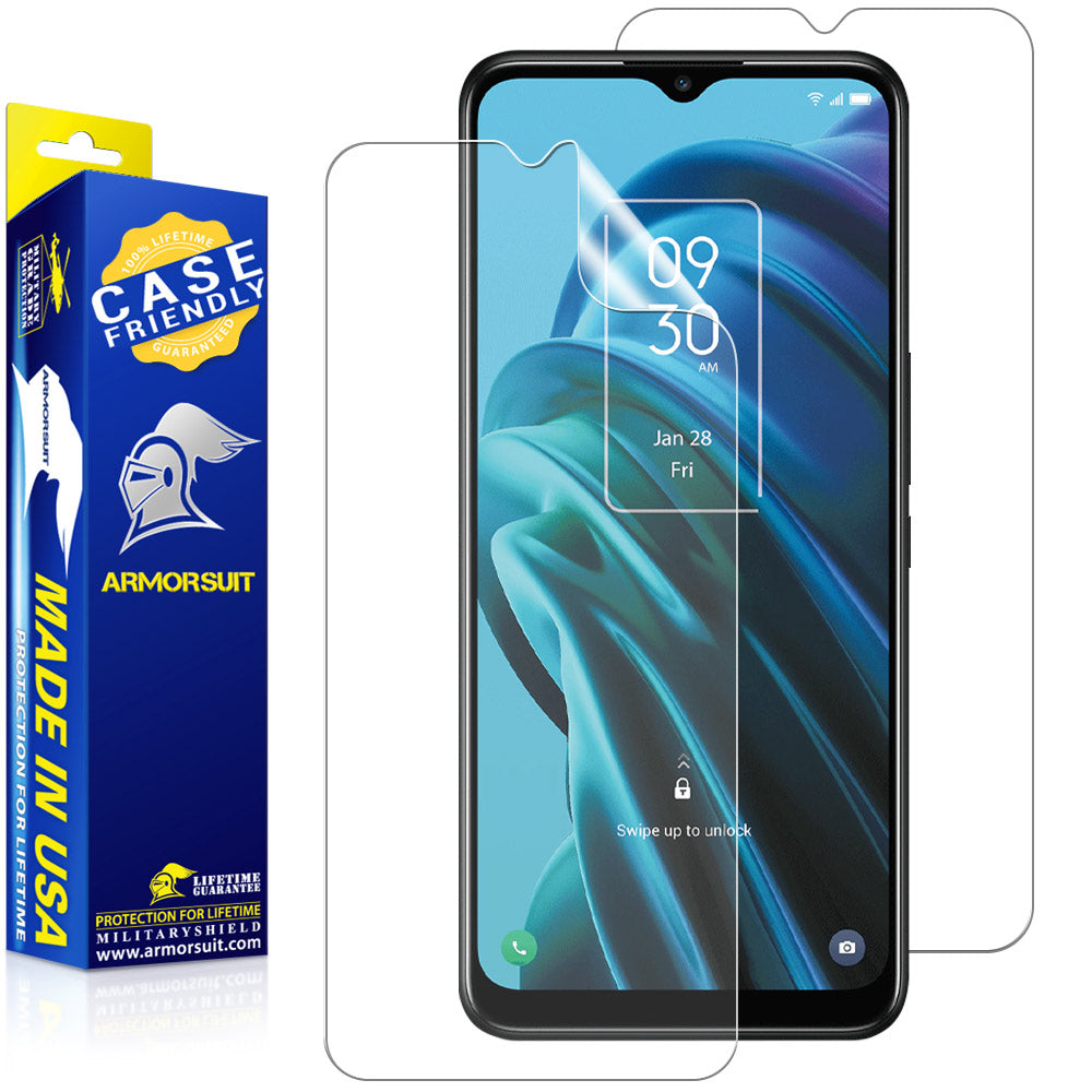 [2 Pack] TCL 30 XE Case-Friendly Matte Screen Protector