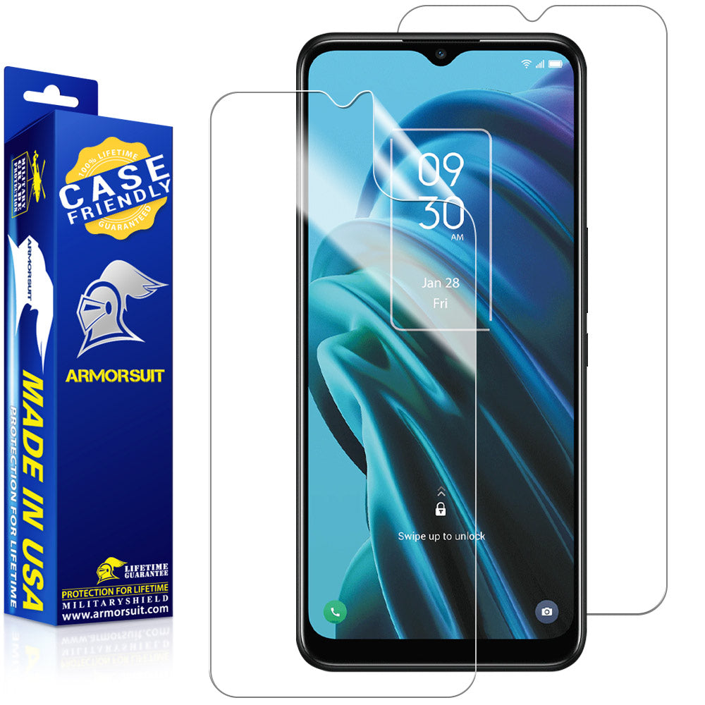 [2 Pack] TCL 30 XE Case-Friendly Screen Protector
