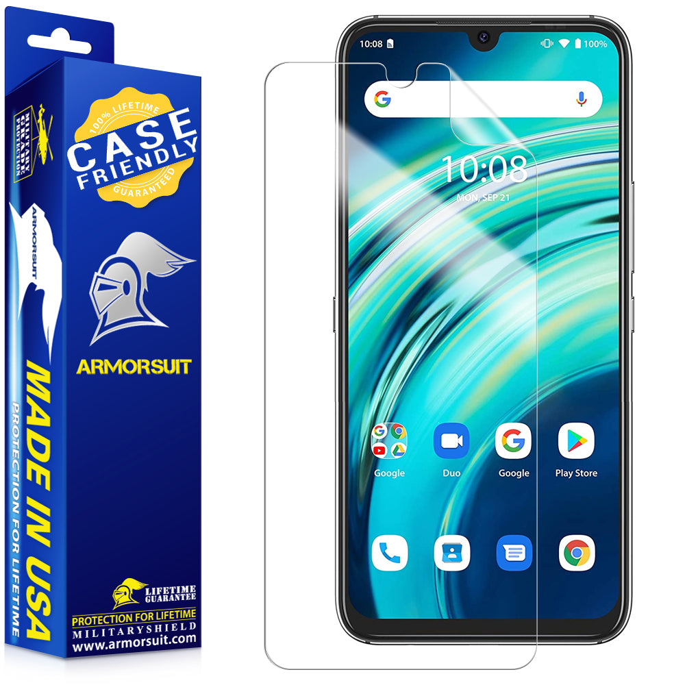 [2-Pack] ArmorSuit MilitaryShield Screen Protector Designed for UMiDIGI A9 Pro (2021) Case Friendly Anti-Bubble HD Clear Film