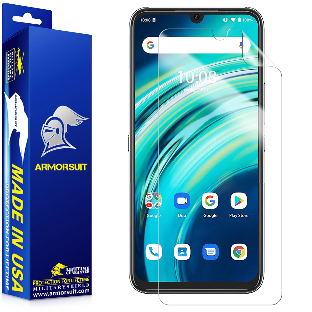 [2-Pack] ArmorSuit MilitaryShield Screen Protector Designed for UMiDIGI A9 Pro (2021) Max Coverage Anti-Bubble HD Clear Film