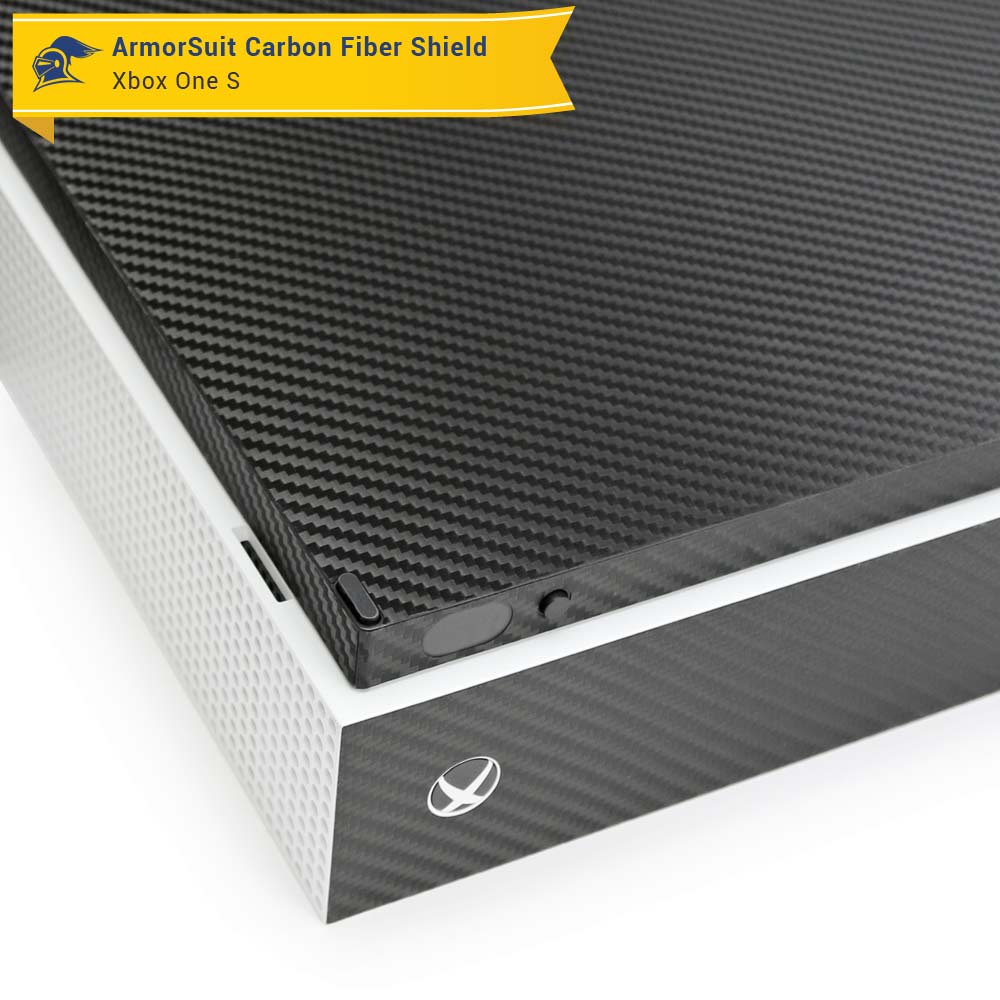 Xbox One S Black Carbon Fiber Film Protector