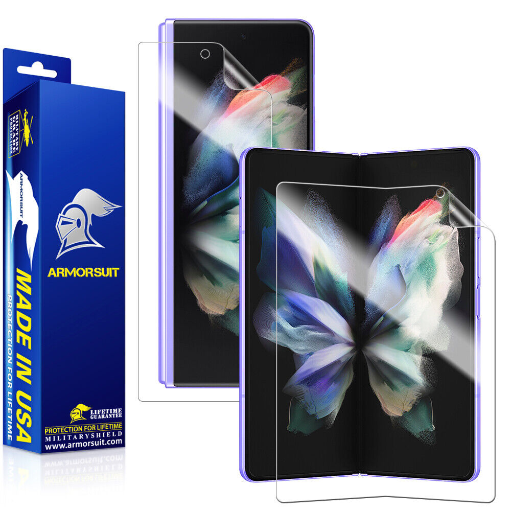 [2-Pack] Samsung Galaxy Z Fold 4 Clear Screen Protector