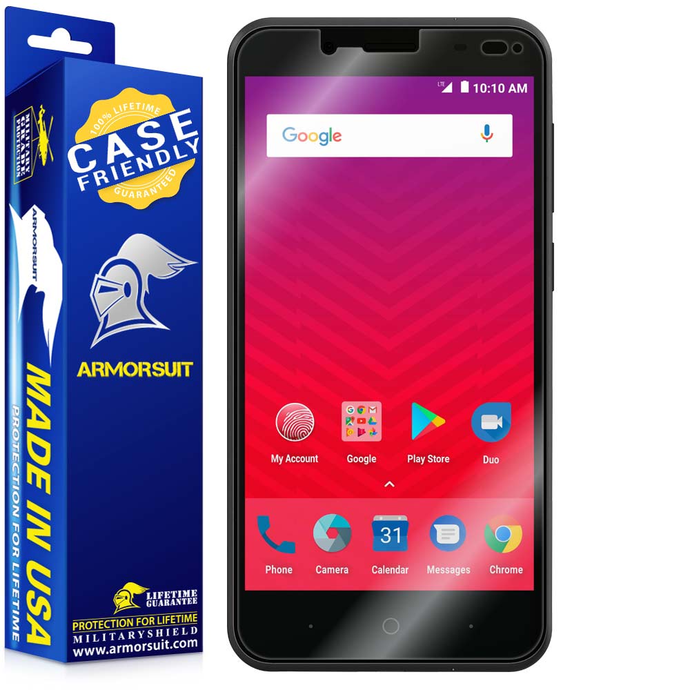 [2-Pack] ZTE Tempo X Case Friendly Screen Protector